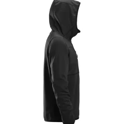 Snickers hættetrøje fleece sort str. 2XL