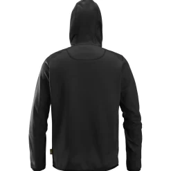 Snickers hættetrøje fleece sort str. 2XL