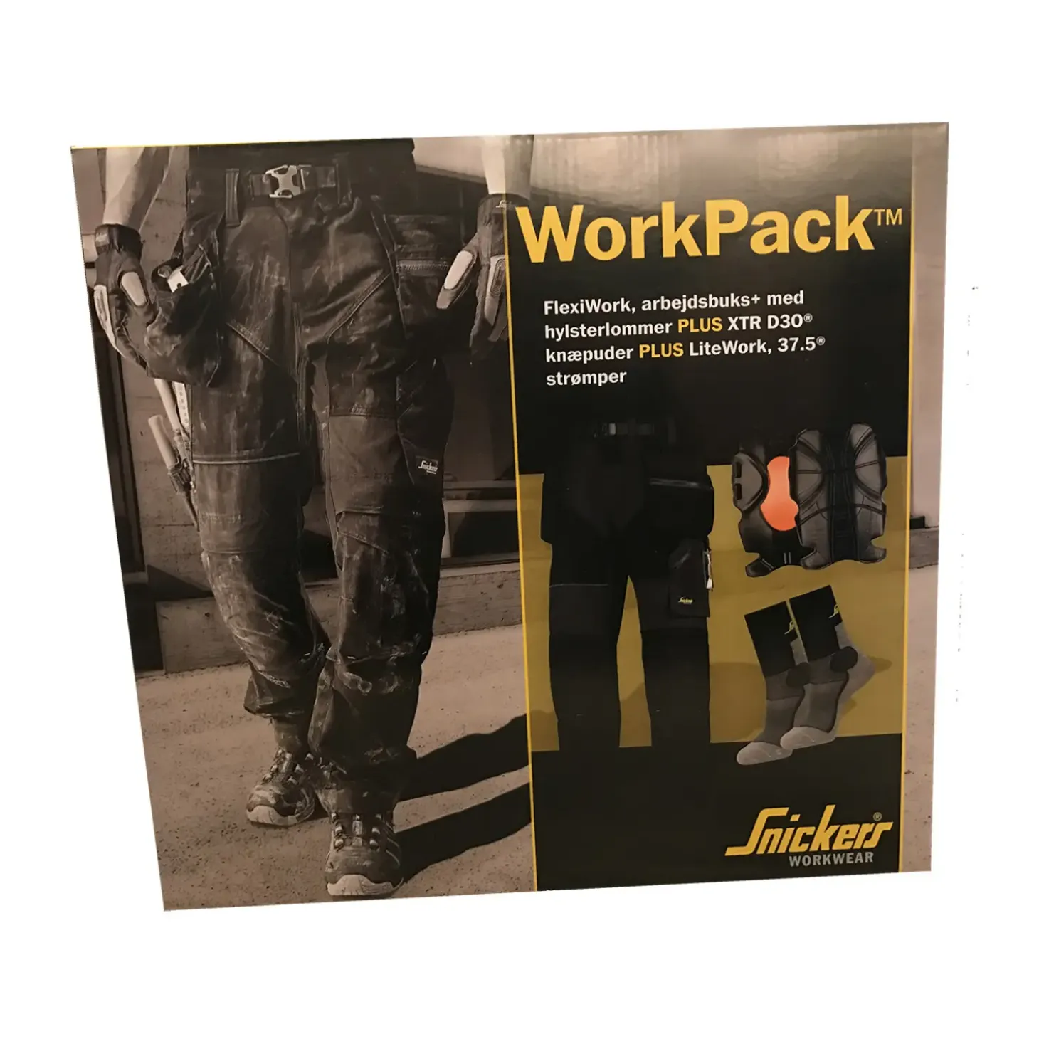 Snickers workpack sort str. 56/41-44