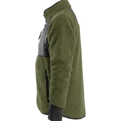 Snickers Workwear pile jakke khaki/ sort str. L