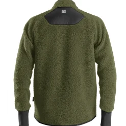 Snickers Workwear pile jakke khaki/ sort str. L