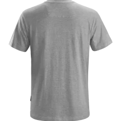 Snickers Workwear t-shirt kortærmet klassisk lys gråmeleret str. L
