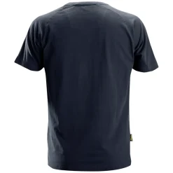 Snickers Workwear t-shirt kortærmet logo mørk blåmeleret str. M