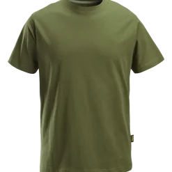 Snickers Workwear t-shirt kortærmet klassisk khaki grøn str. 2XL