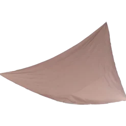 Solsejl trekantet 3,6m taupe