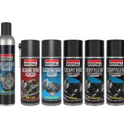 Soudal autopakke til rengøring 6 dele