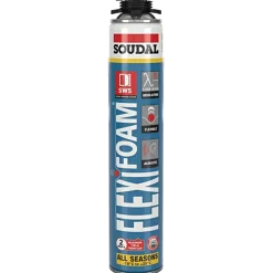 Soudal Flexifoam helårsskum blå 750 ML