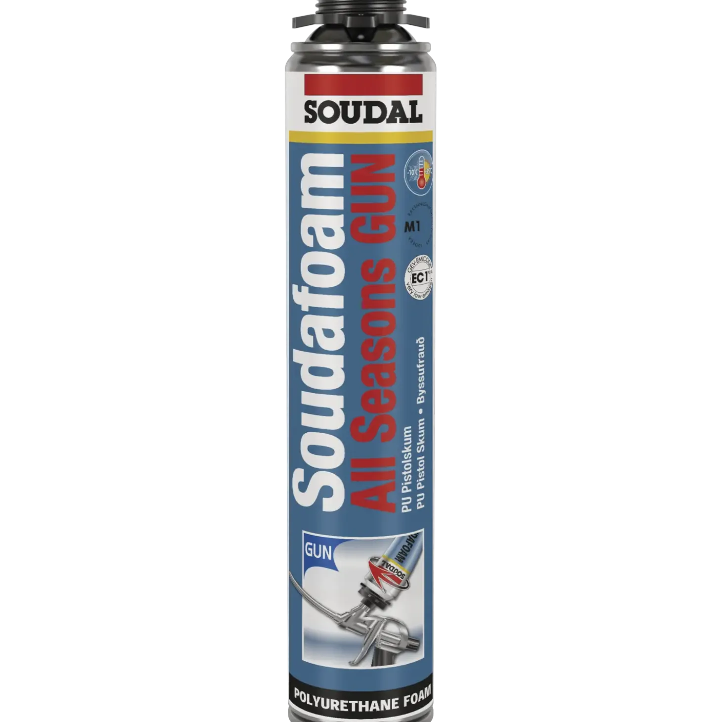 Soudal helårsskum Gun 750 ml