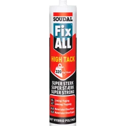 Soudal Montagelim Fix All High Tack hvid 290 ml