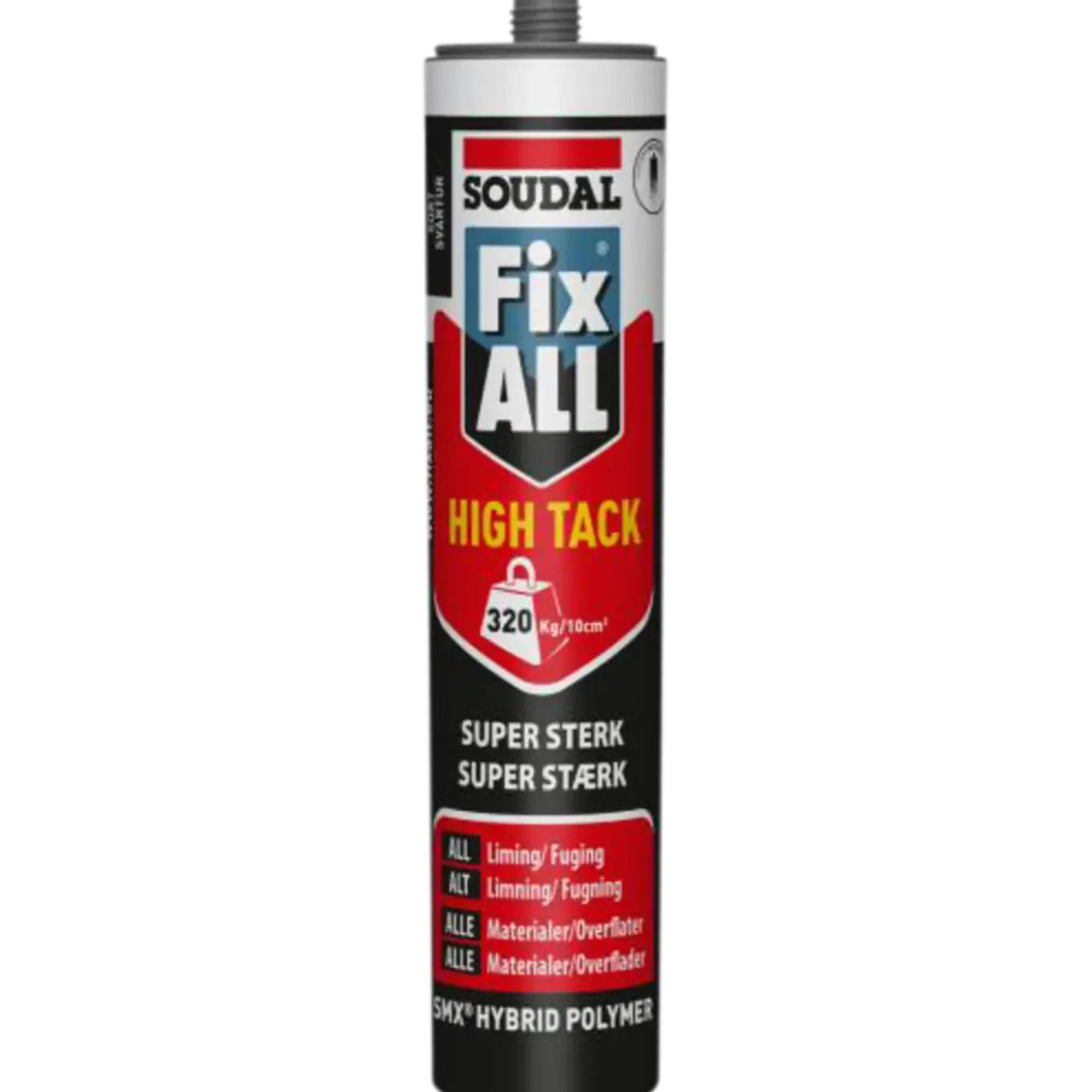 Soudal Montagelim Fix All High Tack hvid 290 ml