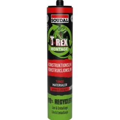 Soudal Montagelim T-REX Heavy Recycled hvid 350 g