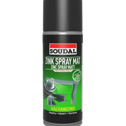 Soudal zink spray, koldgalvanisering mat 400 ml