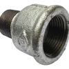 Spidsmuffe nr. 246 1"x3/4" galvaniseret