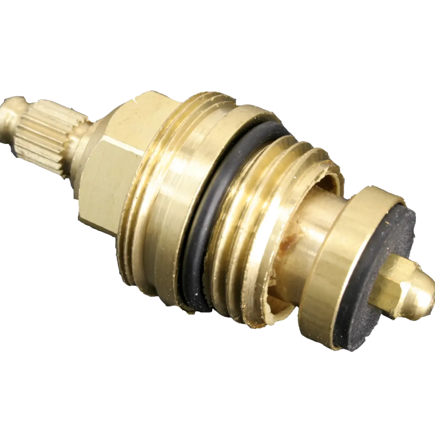 Spindel 1/2" messing