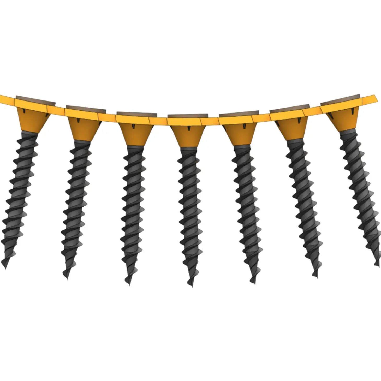 Spit P-Screw FWS fibergipsskrue løse 3,9x40 mm sort elforz. 1000 stk