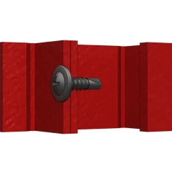 Spit P-Screw profilsamleskrue t/0,6 stål 4,2x13 mm PH2 elforz. sort 1000 stk