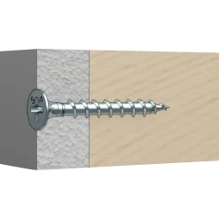 Spit P-Screw W gipsskrue t/træ på bånd 3,9x32 mm TH PH2 elforzink. 1000 stk.