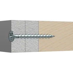 Spit P-Screw W gipsskrue t/træ 3,9x32 mm TH PH2 elforzink. 1000 stk.
