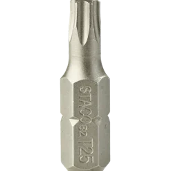 STACO 1/4" bits rustfri stål TX25 6 stk