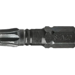 STACO bits 1/4"x25 mm TX30 Heavy duty torsion 8 stk