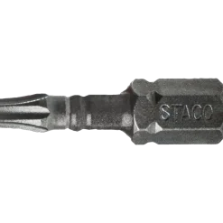 STACO bits 1/4"x25 mm TX15 Heavy duty torsion 8 stk