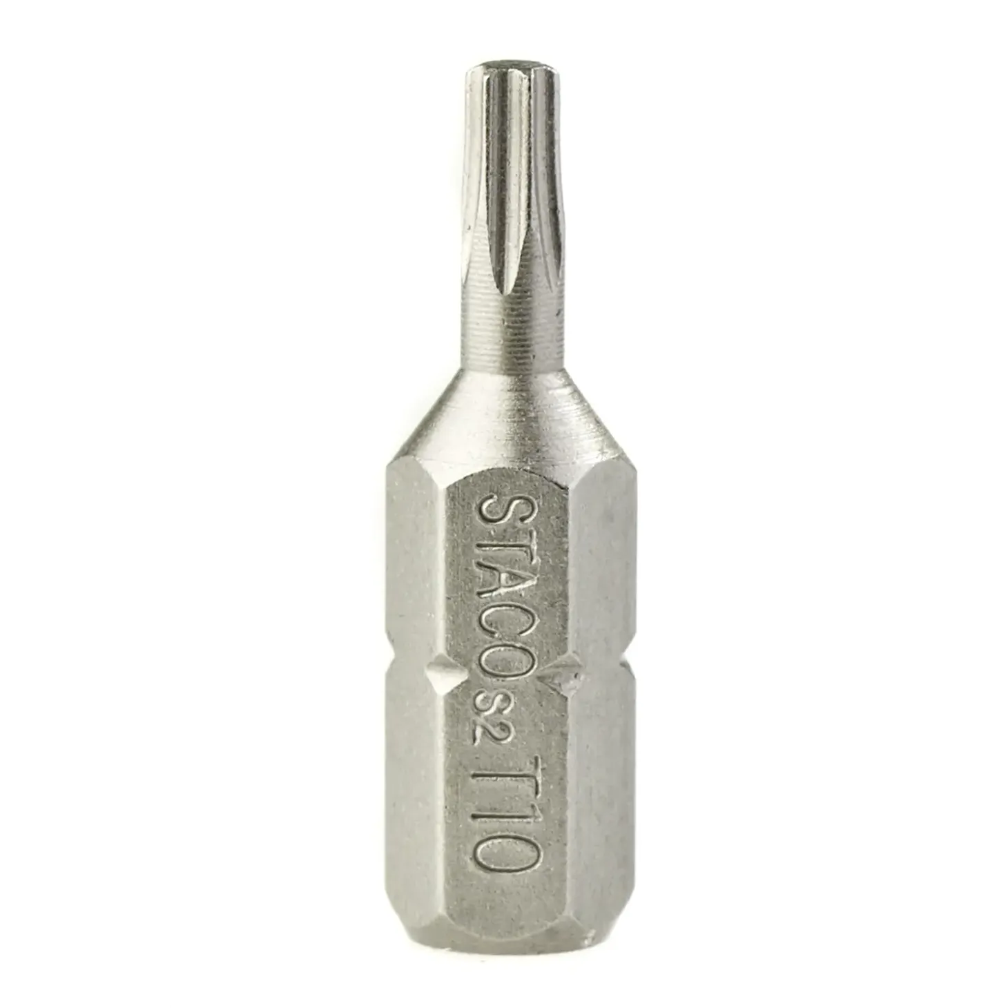 STACO bits 1/4"x25 mm TX 10 rustfri 2 stk