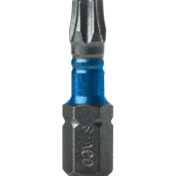 STACO Slagbits torsion impact TX25 6 stk blå