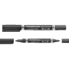 Staedtler permanent marker sort duo fin/mellem