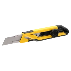 Stanley knæk-af hobbykniv 18 mm m/tommelfinger hjullås