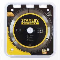 Stanley rundsavsklinge Ø216x30 mm 24T