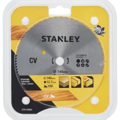Stanley rundsavsklinge Ø140x12,7 mm 100T