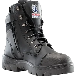 Steel Blue Southern Cross Zip S3 sikkerhedsstøvle sort str. 46