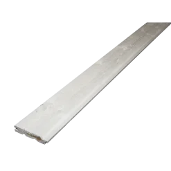 Sternbrædt gran m/fer og not 25x125 mm (22x120) x 4,8M hvidmalet