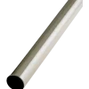 Stålrør Ø25 mm x 1,22 m børstet stål