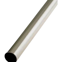 Stålrør Ø25 mm x 1,22 m børstet stål