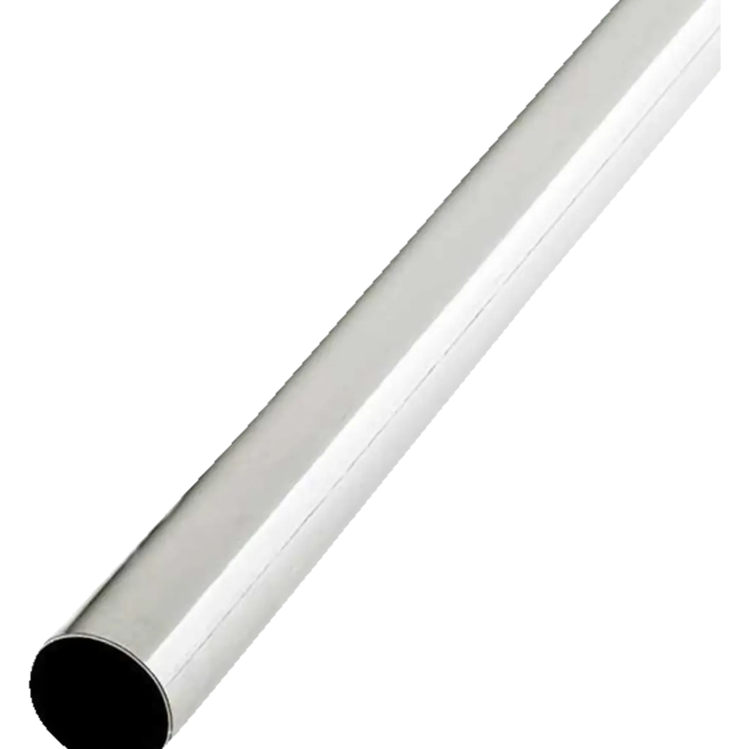 Stålrør Ø25 mm x 2,44 m forkromet