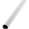 Stålrør Ø19 mm x 1,22 m hvid