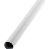 Stålrør Ø19 mm x 2,44 m hvid