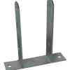 Stolpefod TT-form varmgalvaniseret t/100x100 mm. stolpe