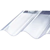 Sunlux Hi-PVC ovenlysplade B9 - profil 177/51 faldsikret 1020x1220x1 mm