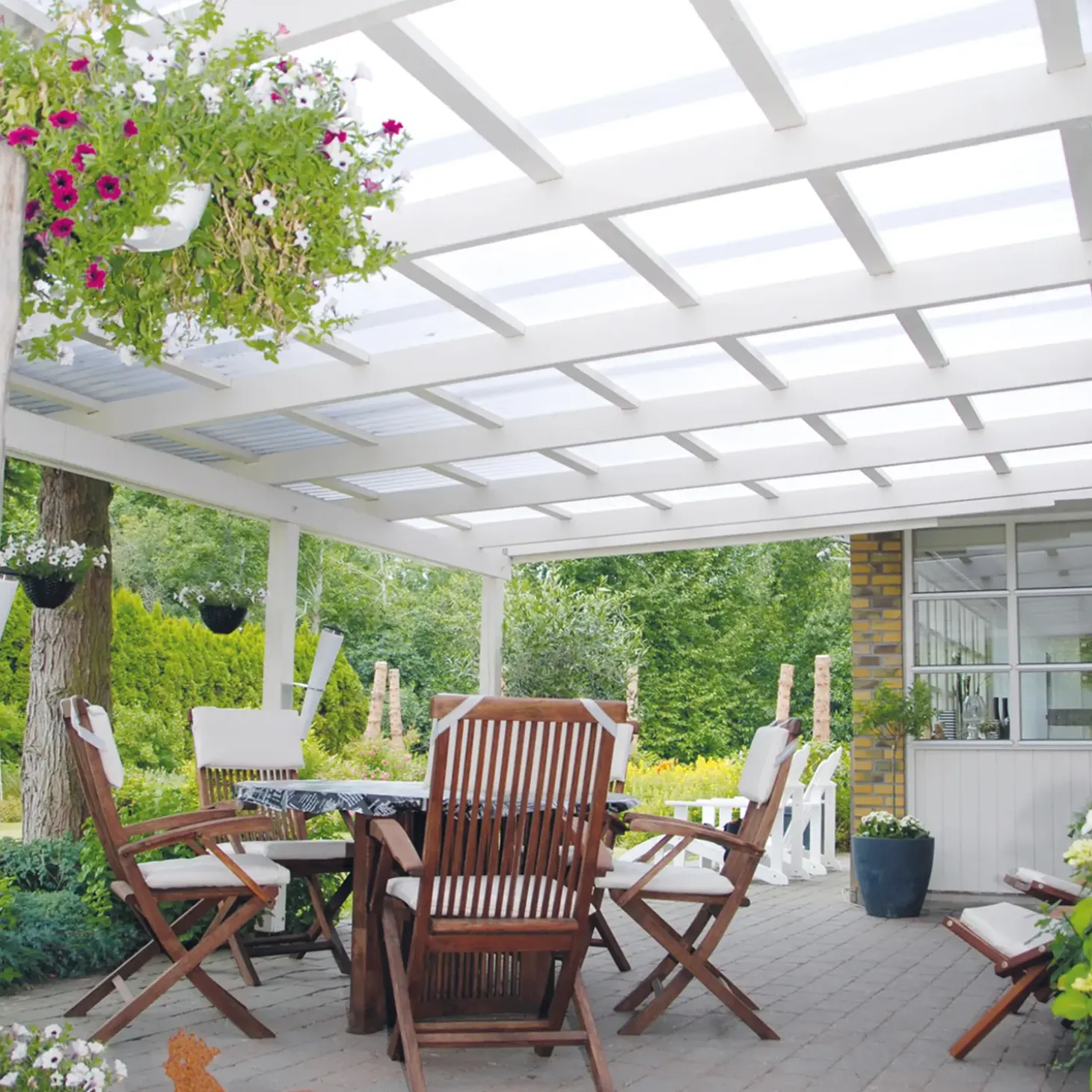 Sunlux Hi PVC trapez tagplade opal 1039x4880x0,8 mm
