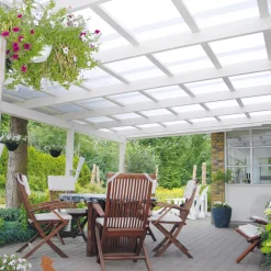 Sunlux 2000 PC trapez tagplade opal 1115x3640x0,8 mm