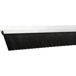 Svalk børstetætningsliste H-form 15 mm x 1 m hvid
