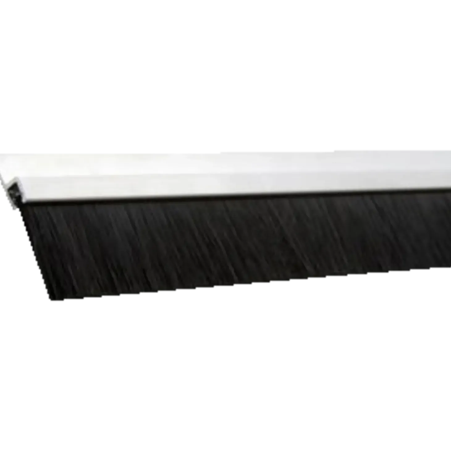 Svalk børstetætningsliste H-form 15 mm x 1 m hvid