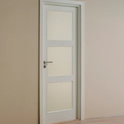 Swedoor Flex +Karm 92 mm hvid fyr 886x2089 mm m/std.bund i bøg