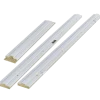 Swedoor 92mm +Flex Karm 786x2089 u/bund fyr Hvid m/tæt