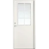 Swedoor P-400 facadedør med glas 948x2115 mm højrehængt hvid