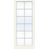 Swedoor sprossedør SP12 glas hvid stående 40x725x2040 mm
