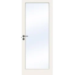 Swedoor stable GW1 indvendig dør 825x2040 mm glas hvid