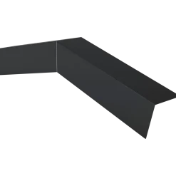 Swisspearl afslutningsstykke t/rygningselement 320x80/80 mm sortblå